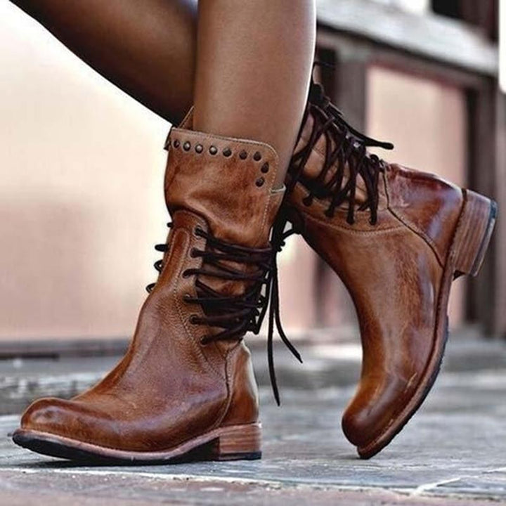 ARUNA | Botas de tacón de diseño