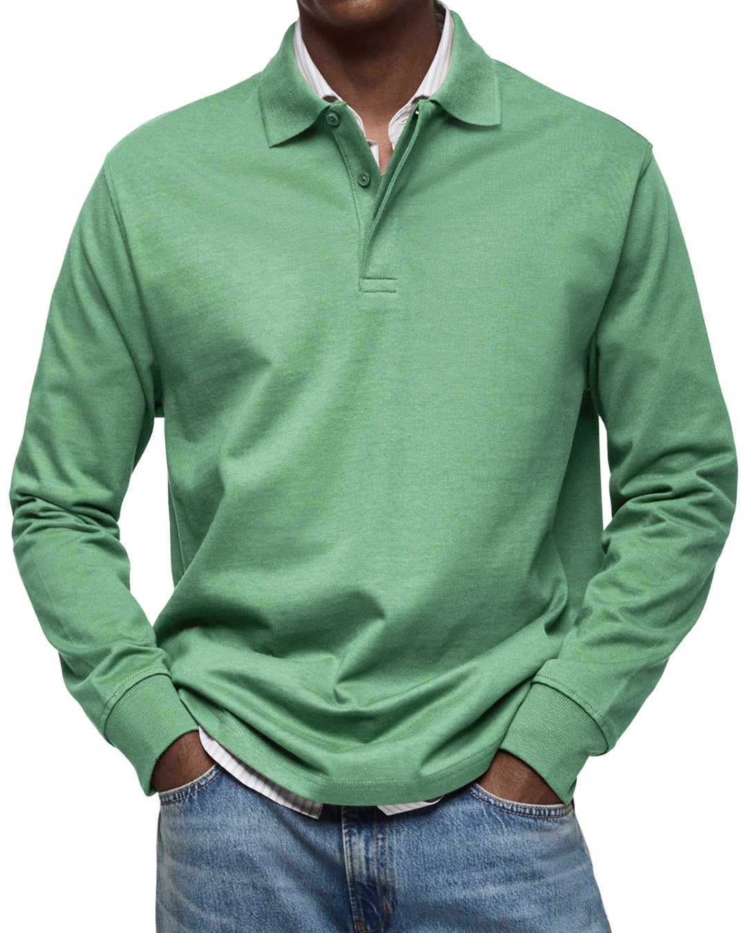 Alberto | Polo de manga larga lujoso
