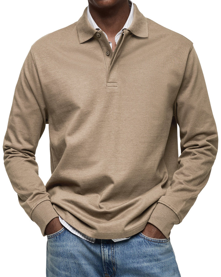 Alberto | Polo de manga larga lujoso