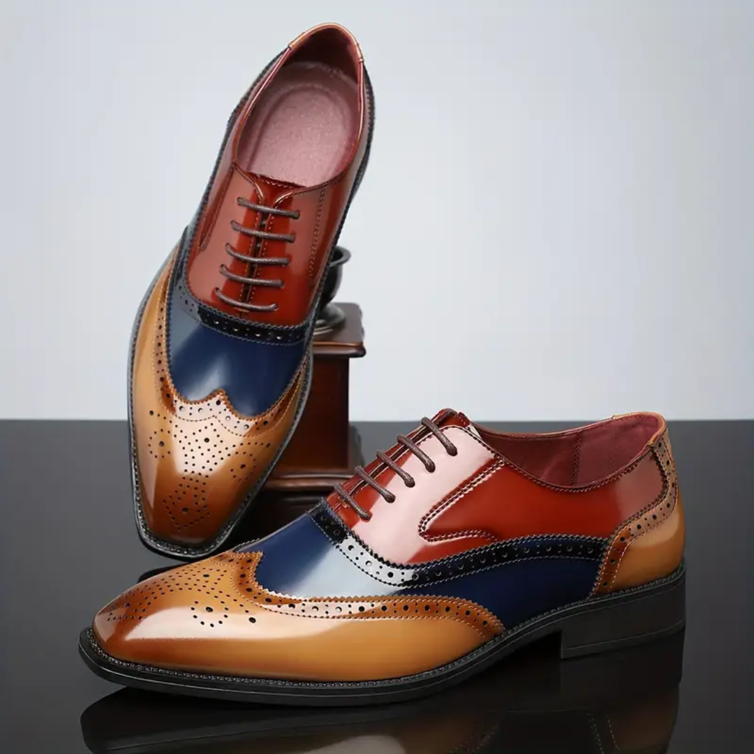 Harry – Zapatos brogue vintage + Cinturón Automático Gratis