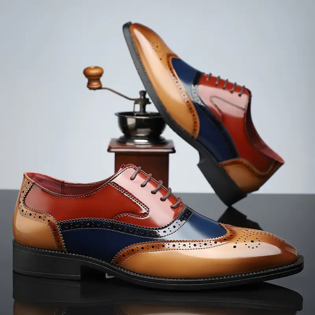 Harry – Zapatos brogue vintage + Cinturón Automático Gratis