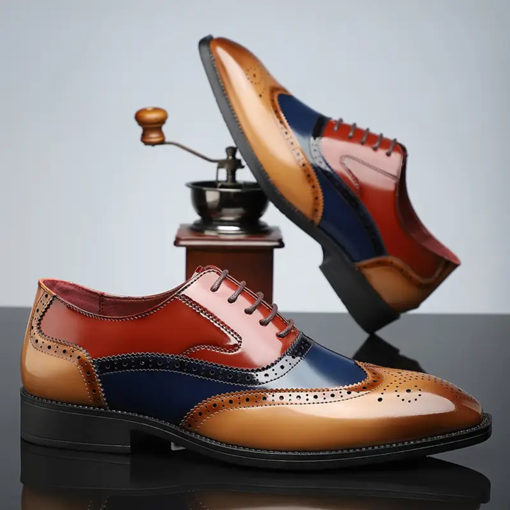 Harry – Zapatos brogue vintage + Cinturón Automático Gratis