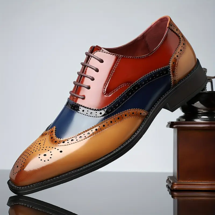 Harry – Zapatos brogue vintage + Cinturón Automático Gratis