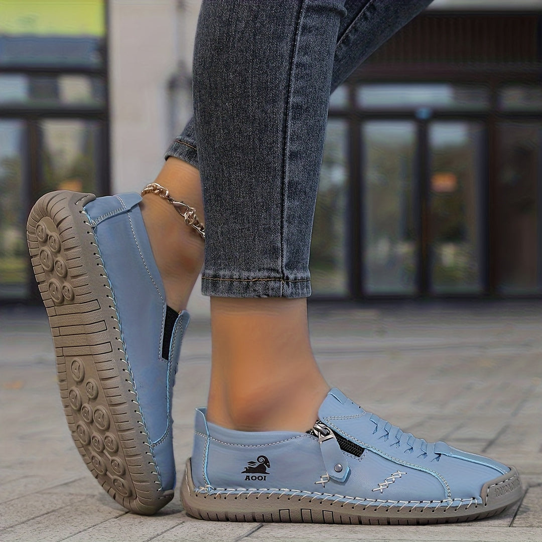 Katherine – Comfort elegante con una pratica cerniera