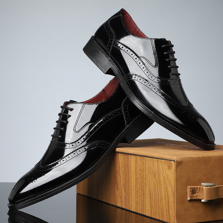 Harry – Zapatos brogue vintage + Cinturón Automático Gratis