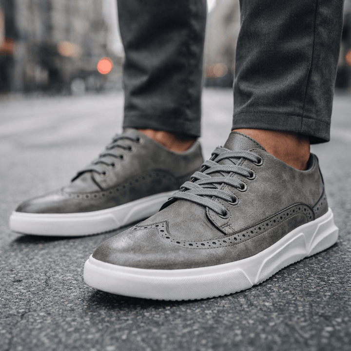 SCARPE DA GINNASTICA IN PELLE HARRINGTON
