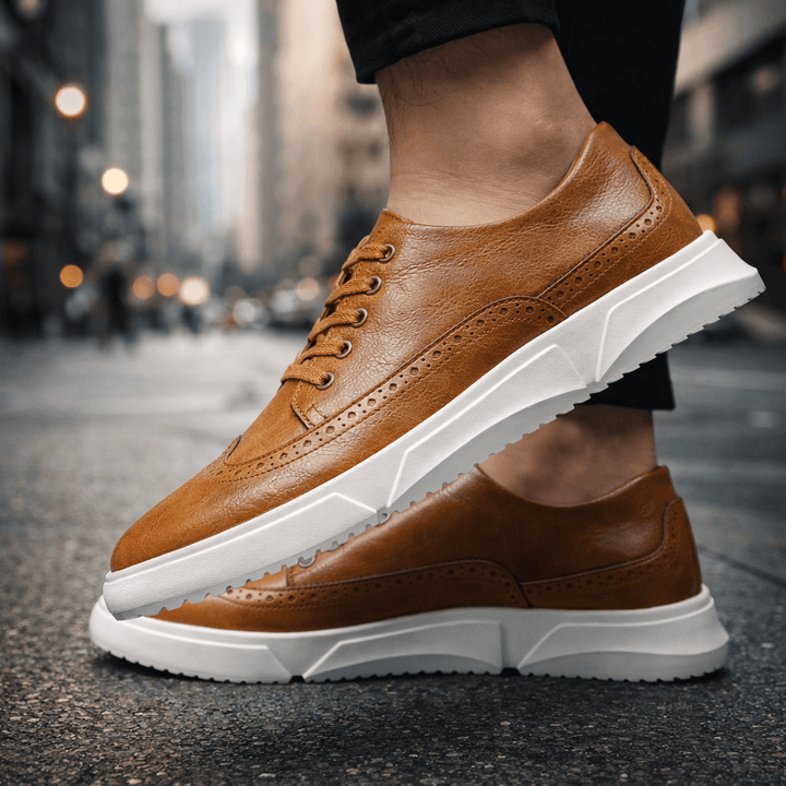 SCARPE DA GINNASTICA IN PELLE HARRINGTON
