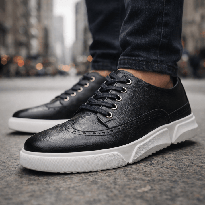 SCARPE DA GINNASTICA IN PELLE HARRINGTON