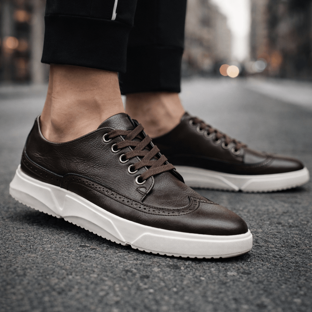 SCARPE DA GINNASTICA IN PELLE HARRINGTON