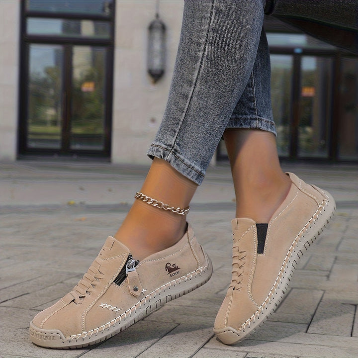 Katherine – Comfort elegante con una pratica cerniera