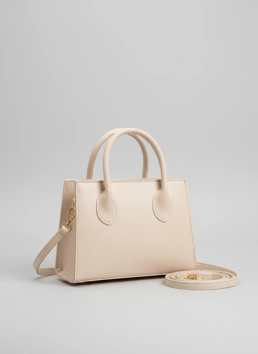 Victoria™ | Mini saco tote estruturado e minimalista
