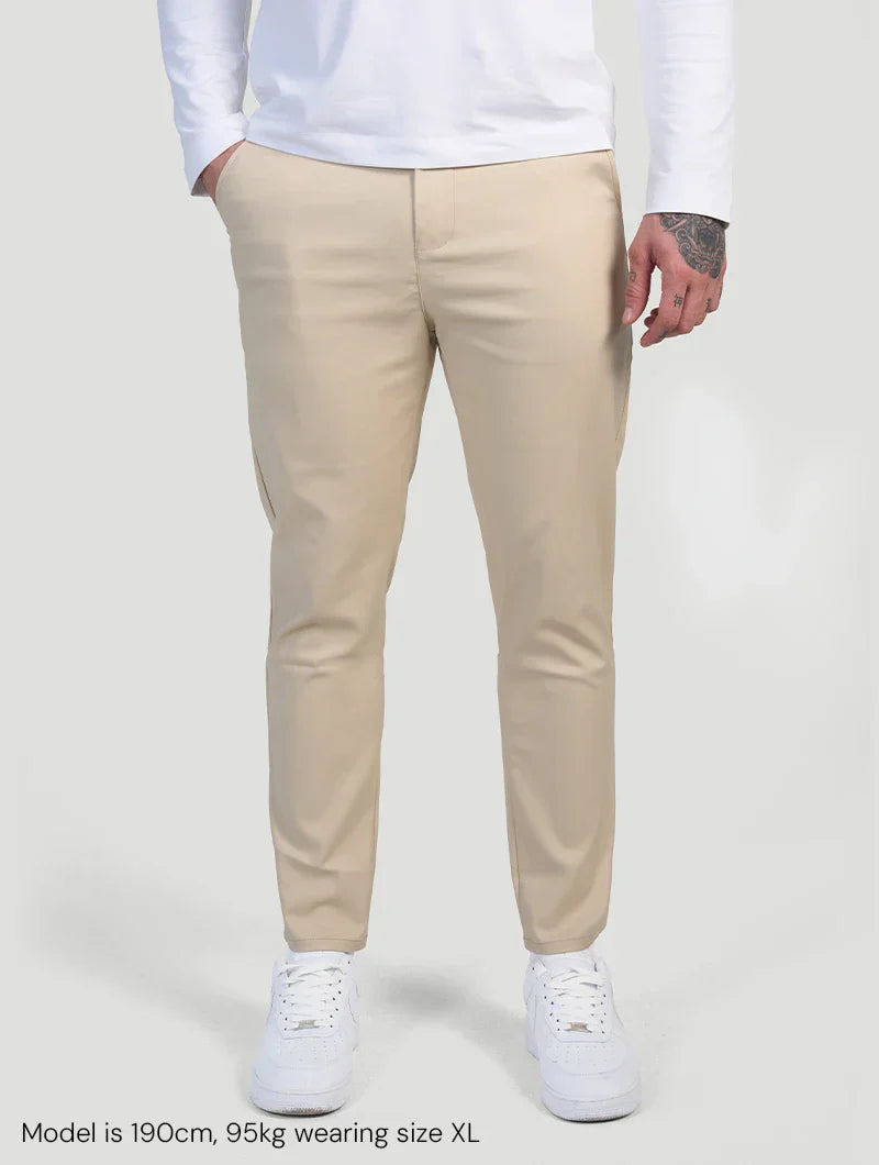 Astino Pantalones elásticos - Beige
