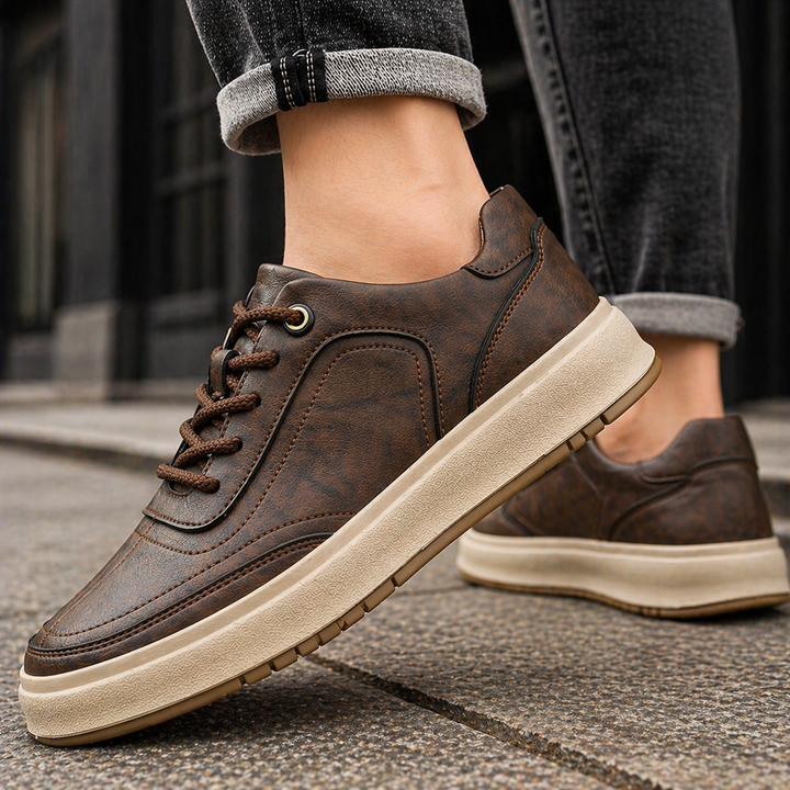 Zapatillas Declan de Piel