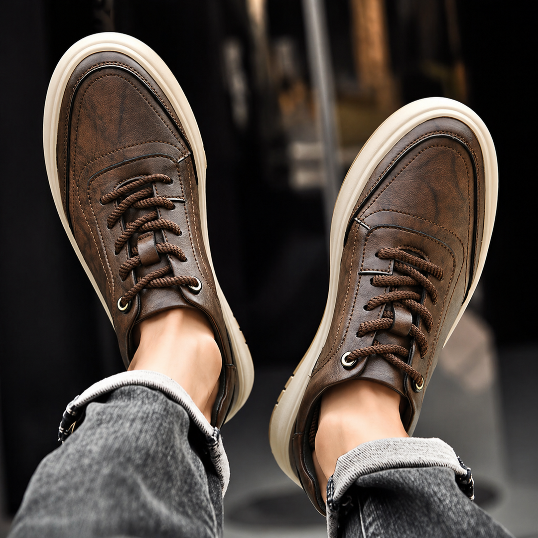 Zapatillas Declan de Piel