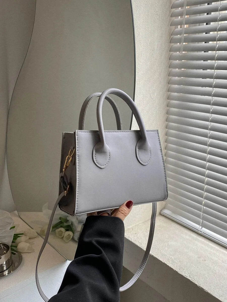 Victoria™ | Mini saco tote estruturado e minimalista