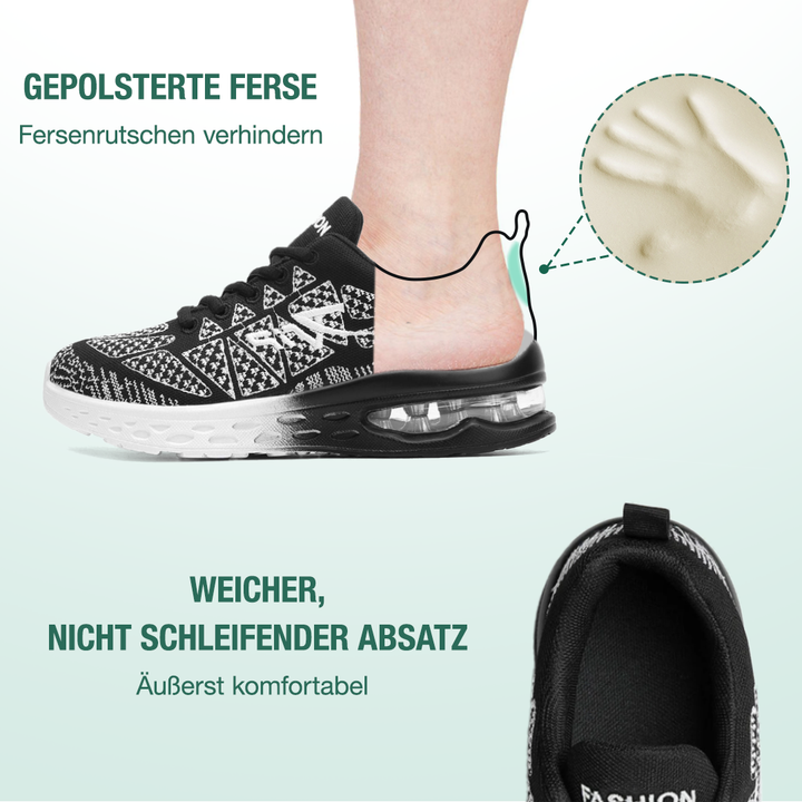 JumpSoft zapatos ortopédicos - negro