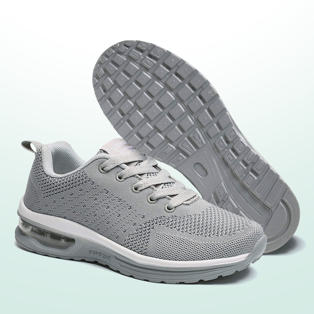 SanoWalk zapatos ortopédicos - todo gris