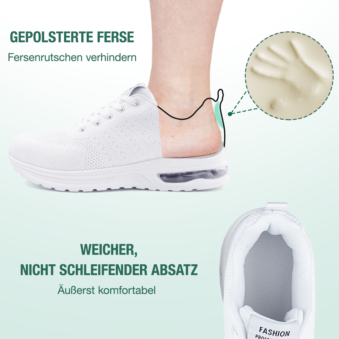 SanoWalk Zapatos ortopédicos - Todo blanco