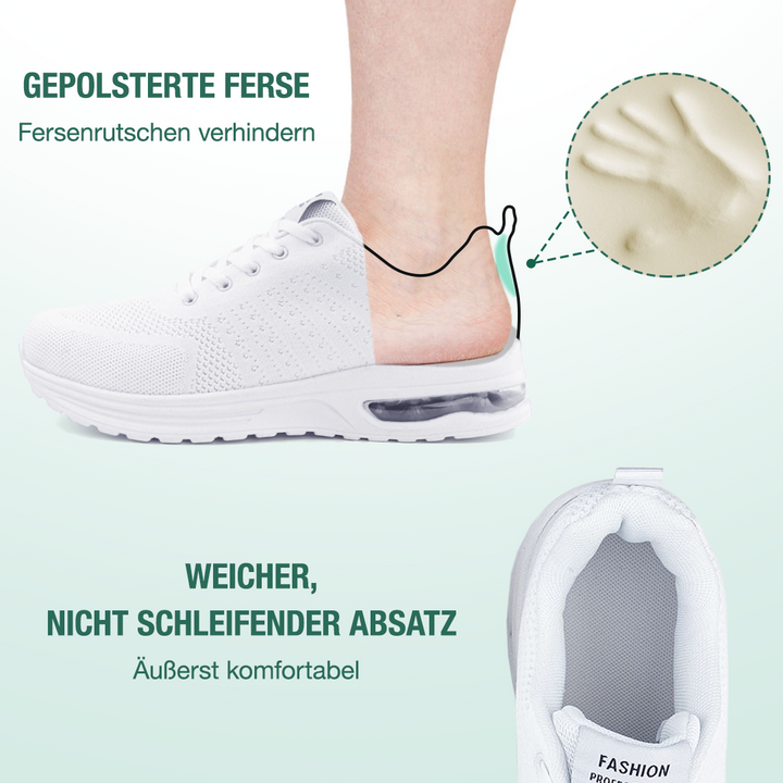 SanoWalk Zapatos ortopédicos - Todo blanco
