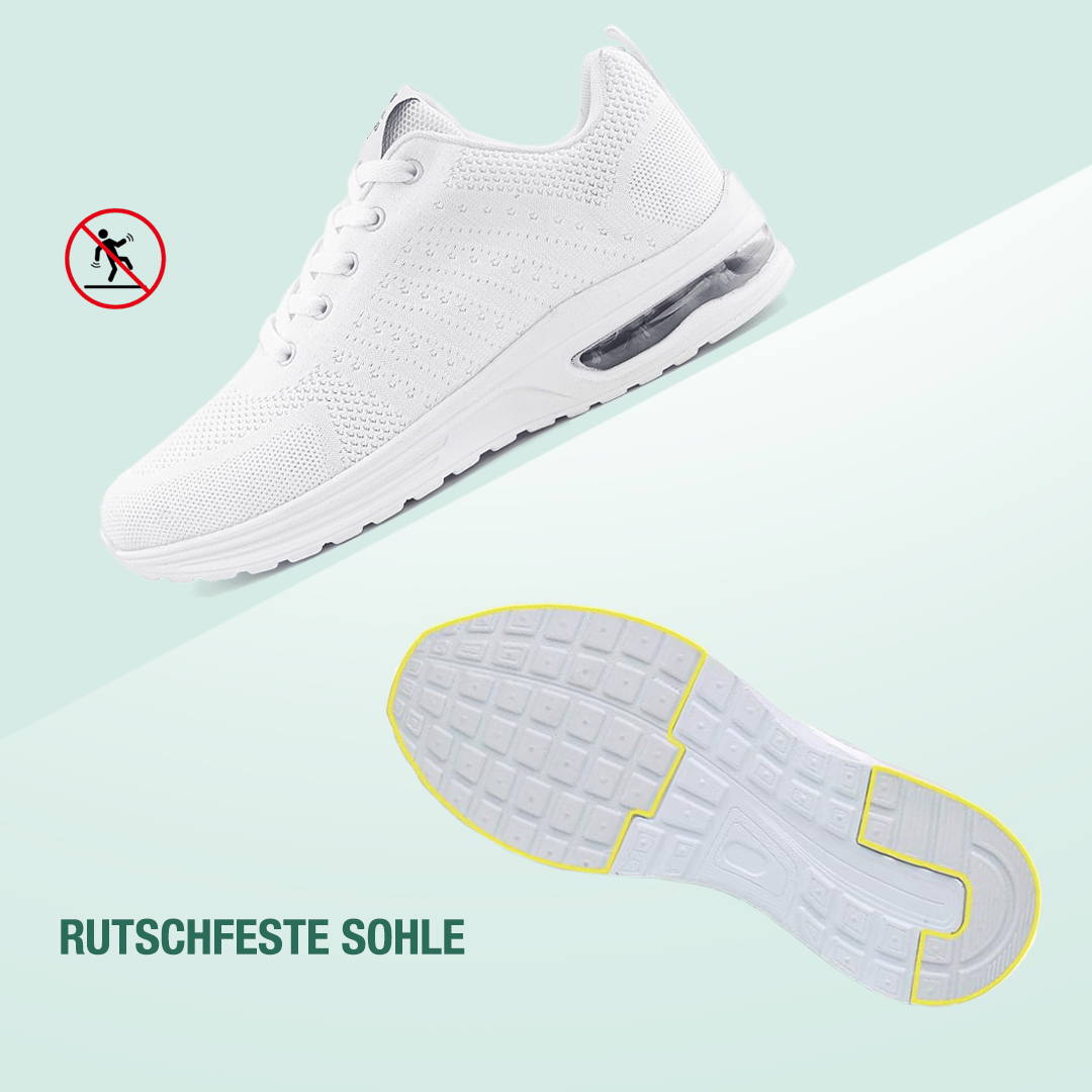 SanoWalk Zapatos ortopédicos - Todo blanco
