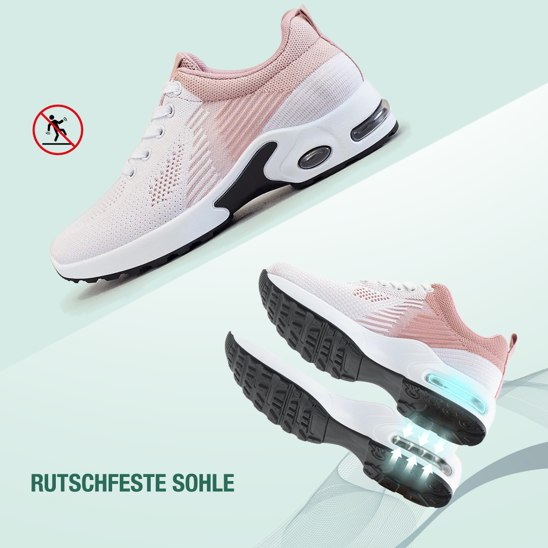 WalkMora zapatos ortopédicos - blanco y rosa