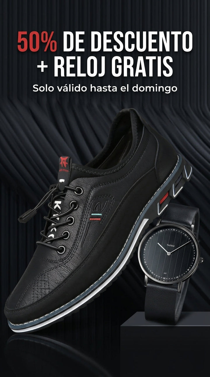 Lorenzo™ | Calzature artigianali + Orologio York GRATIS