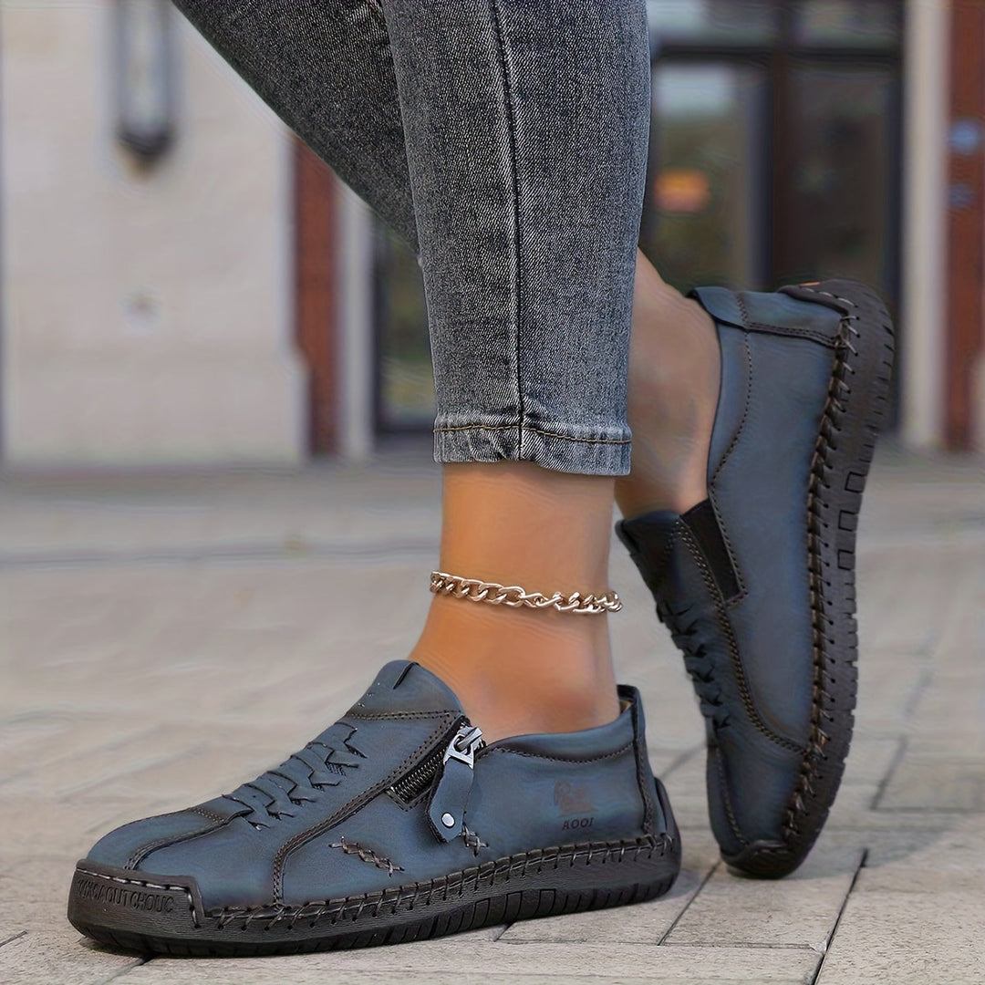 Katherine – Comfort elegante con una pratica cerniera