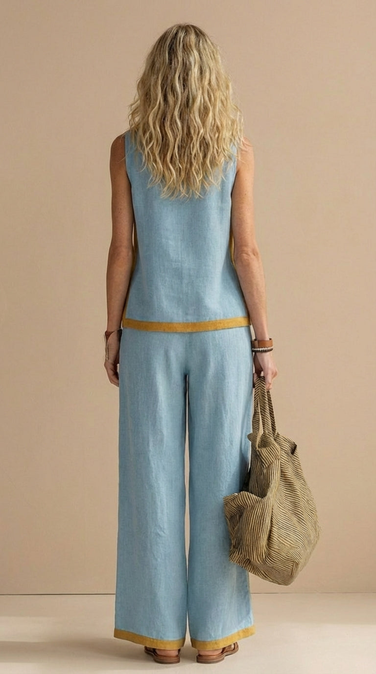 Paula™ - Completo in lino e cotone