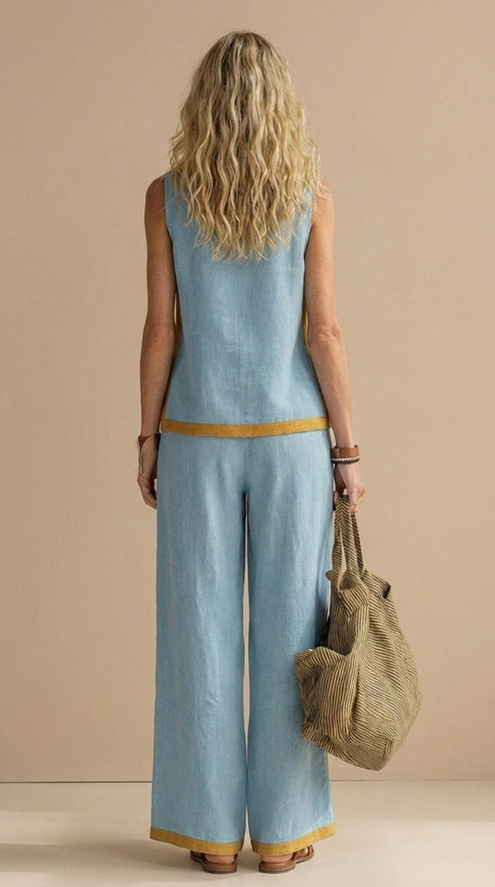 Paula™ - Completo in lino e cotone