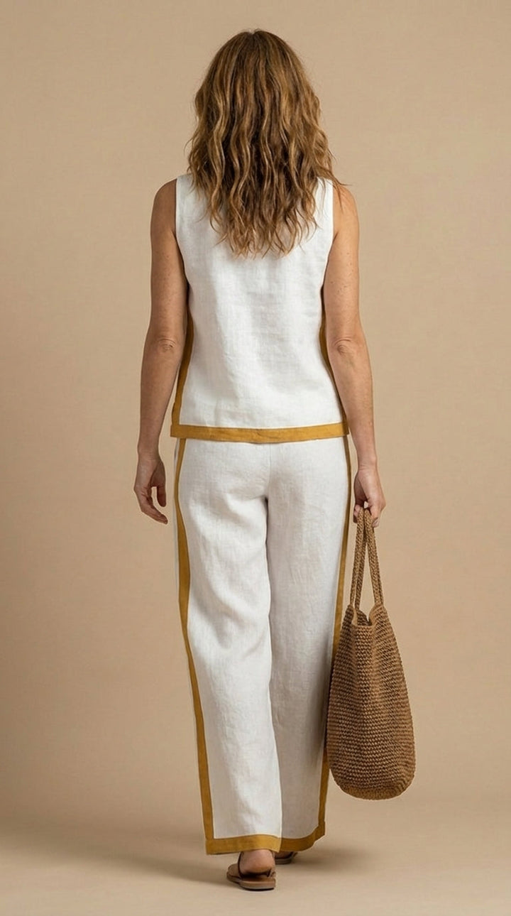 Paula™ - Completo in lino e cotone