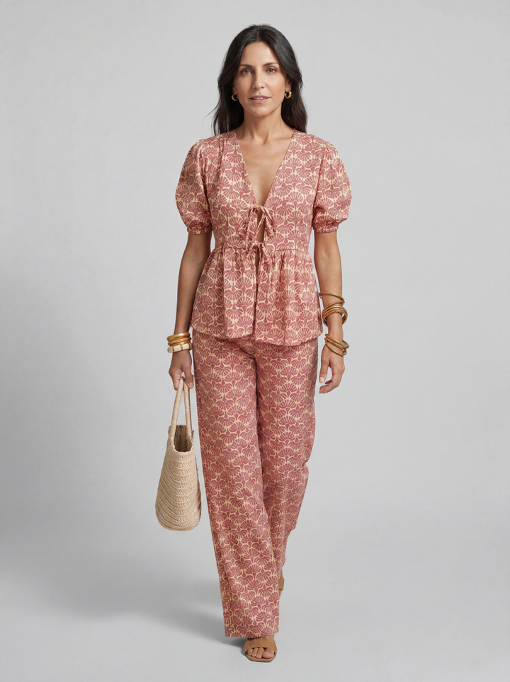 Leonor | Conjunto Casual Chic de Dos Piezas