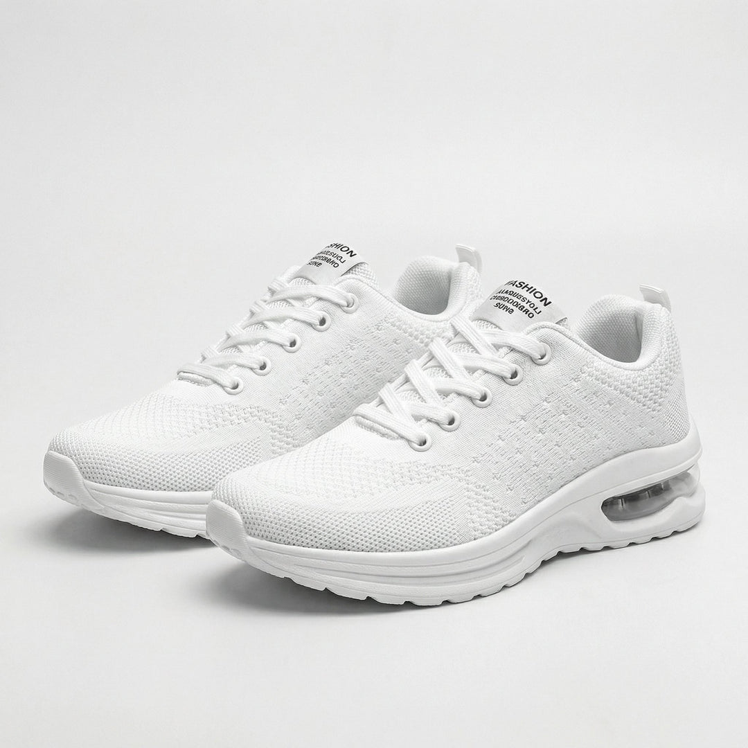 SanoWalk Zapatos ortopédicos - Todo blanco