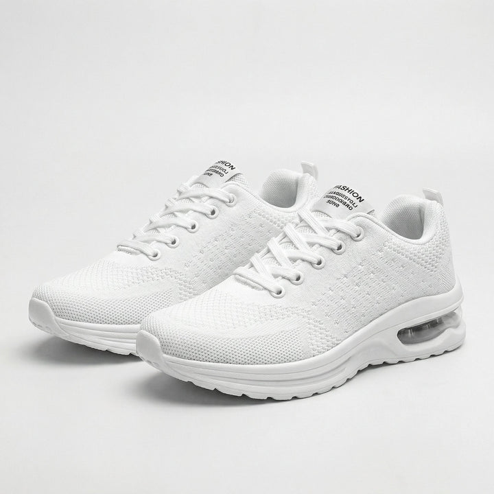 SanoWalk Zapatos ortopédicos - Todo blanco