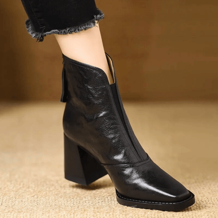 Elvira™ | Botines elegantes de tacón medio